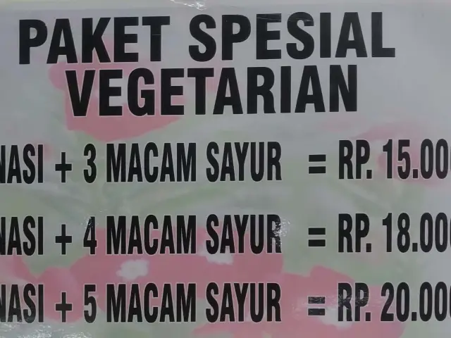 Gambar Makanan Pasar Ramai Vegetarian 2