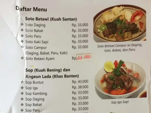 Gambar Makanan Soto Jakarta Mas Hari 8