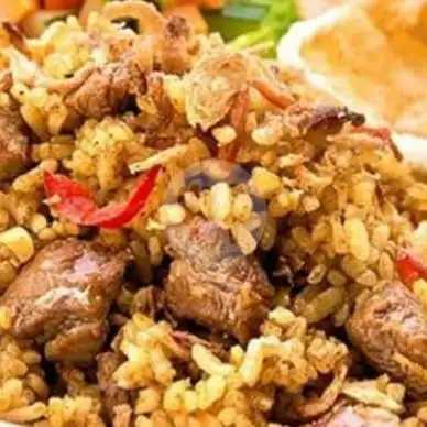 Gambar Makanan Nasi Goreng Cobek Sambal Lalapan 3