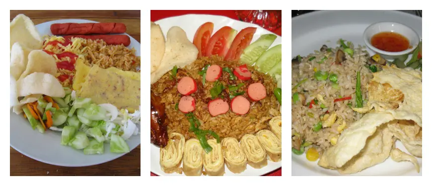 Gambar Makanan Nasi Goreng dan Soto Betawi 2