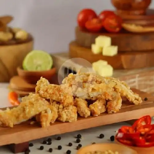 Gambar Makanan Ayam Gunting Crunchy dan Thai Tea, Karang Tengah 1 3