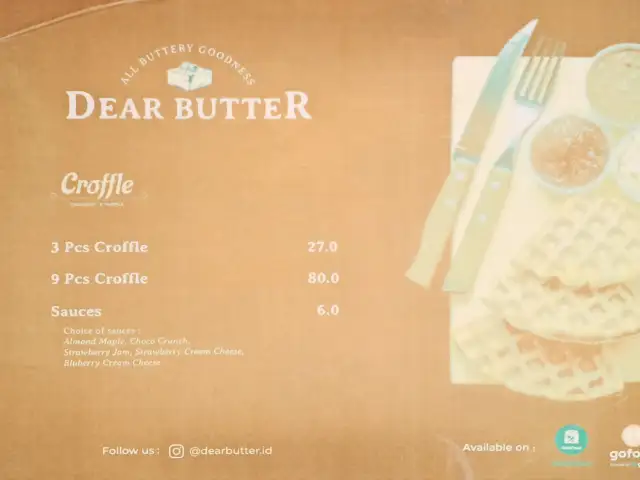 Gambar Makanan Dear Butter 1