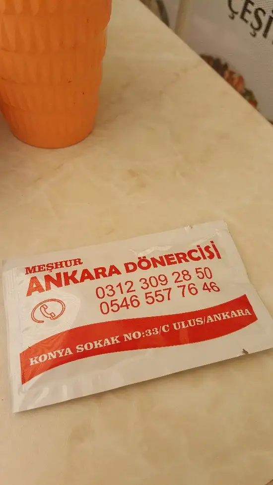 Meshur Ankara Donercisi'nin yemek ve ambiyans fotoğrafları 12