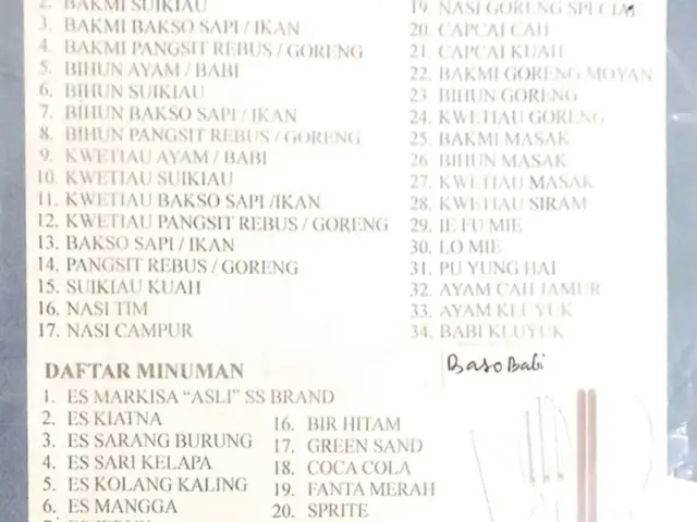 Gambar Makanan Bakmi Kemurnian 11