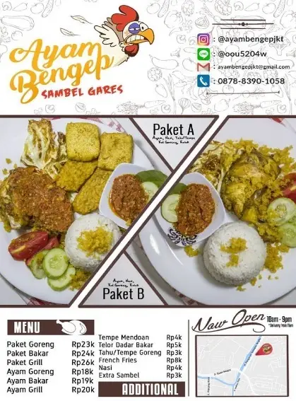 Ayam Bengep Sambel Gares