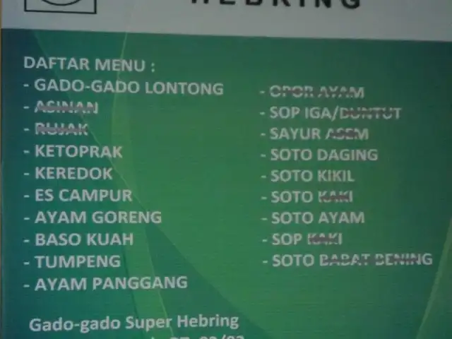 Gambar Makanan Rm Gado-gado Hebring 3