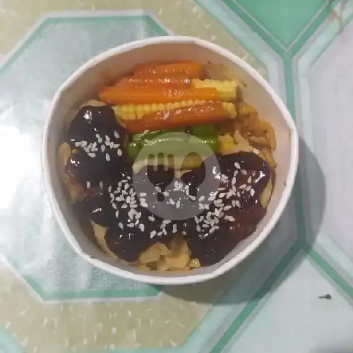 Gambar Makanan Ayam Rice Bowl, Gorengan, Boba_Ixu Ixi, Jagakarsa 5