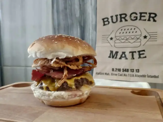 Burger Mate'nin yemek ve ambiyans fotoğrafları 1