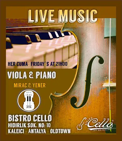 Bistro Cello'nin yemek ve ambiyans fotoğrafları 13
