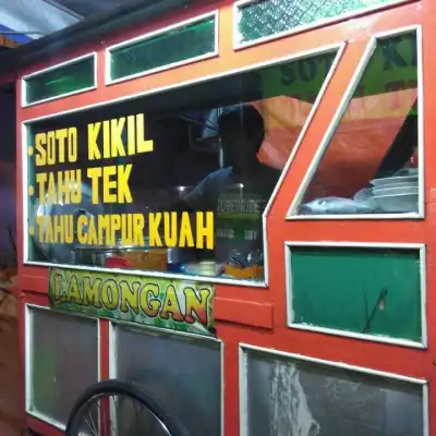 SOTO KIKIL - TAHU TEK - TAHU CAMPUR KUAH "LAMONGAN" Pak Tarjo