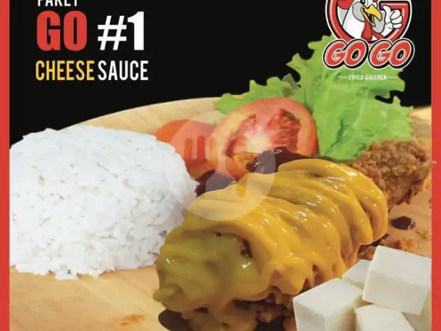 Gambar Makanan Gogo Fried Chicken, Tiara Dewata Food Court 1