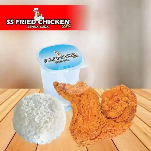 Gambar Makanan SS Fried Chicken Simalingkar, Medan Tuntungan 2
