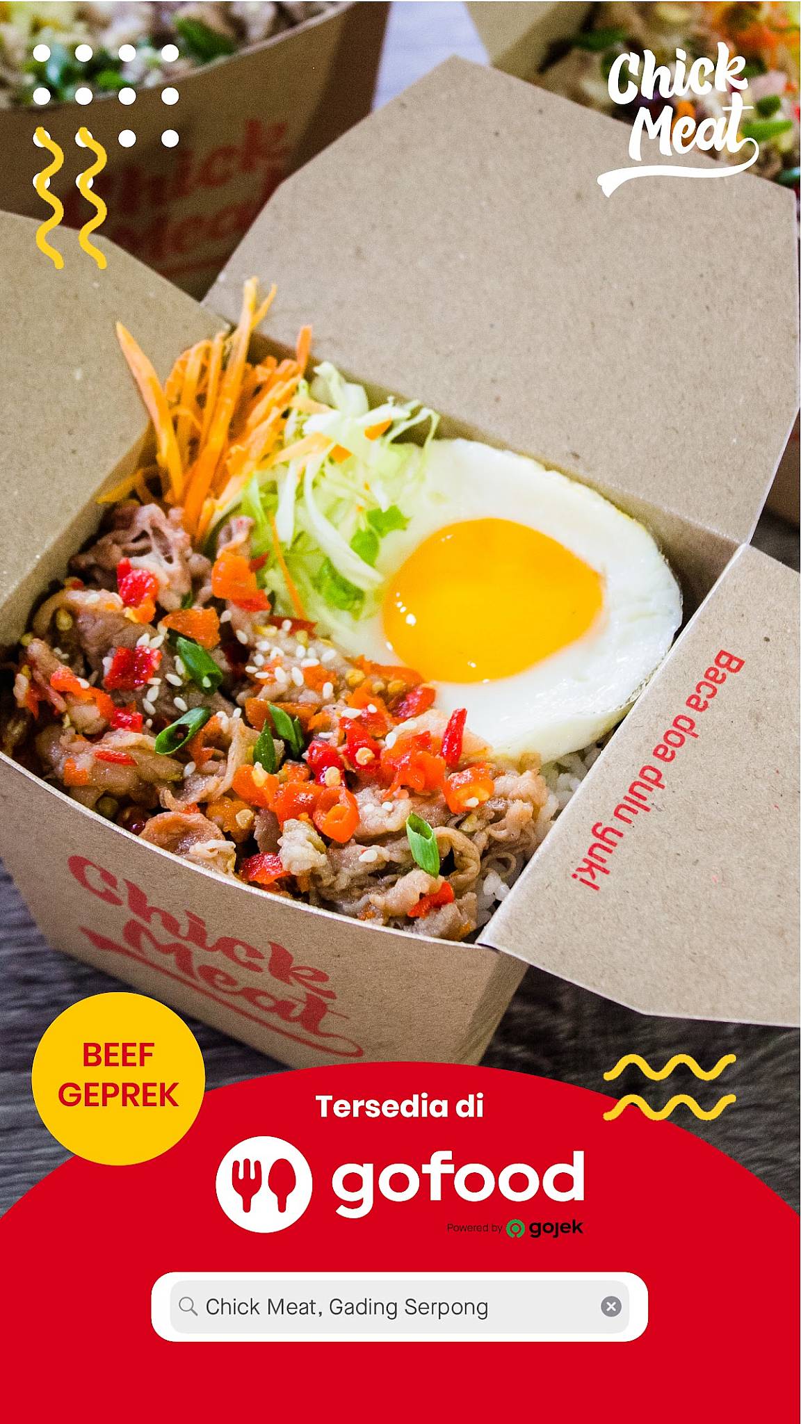 Chick Meat Gading Serpong terdekat Restoran dan Tempat Makan