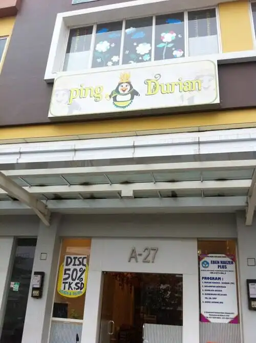 Resto Cafe Ping Durian