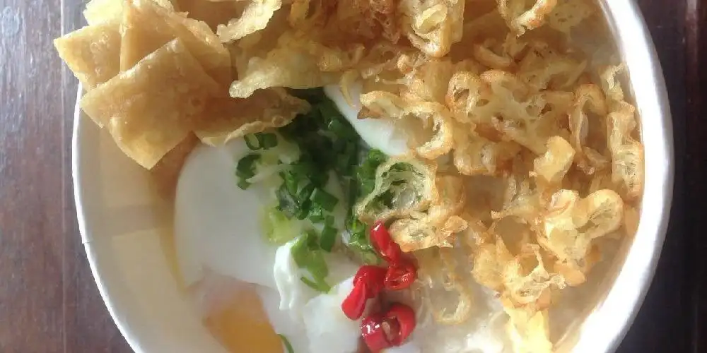 Bubur Ayam Mangcook, Bau Mangga