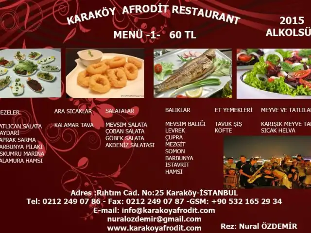 Karaköy Dedem Afrodit Balık Restaurant'nin yemek ve ambiyans fotoğrafları 15