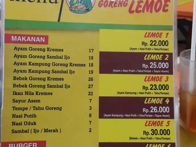 Gambar Makanan Ayam Goreng Lemoe 5