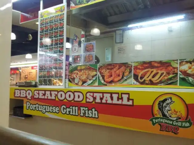 BBQ Seafood Stall Portuguese Grill Fish Food Photo 5