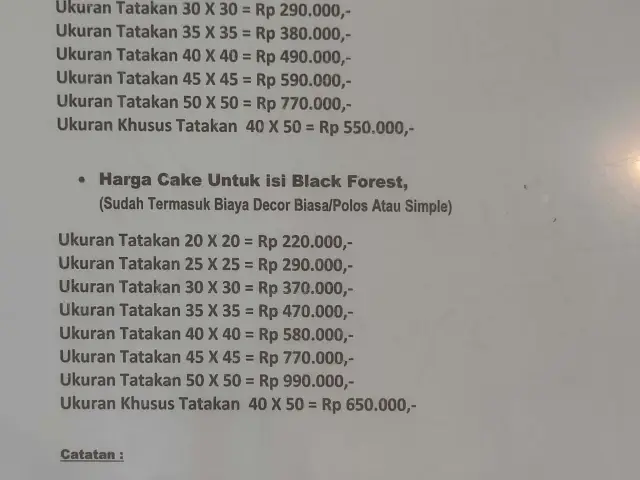 Gambar Makanan Mocca Bakery 4