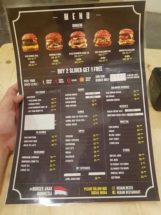 Gambar Makanan BERANI - Burger Anak Indonesia 10
