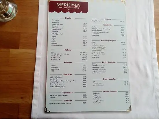Meridyen'nin yemek ve ambiyans fotoğrafları 8