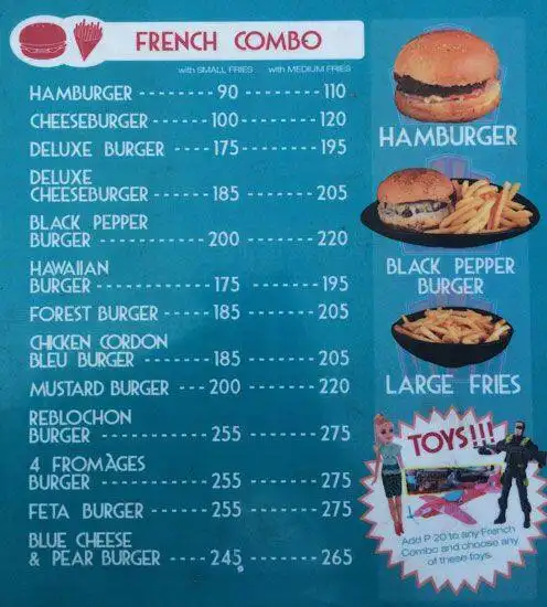 French Burger Food Photo 1