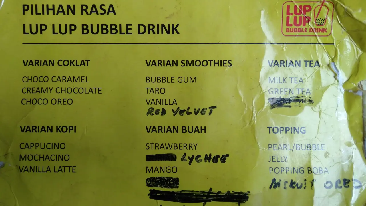 Lup Lup Bubble Drink