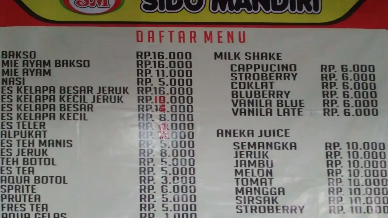 Bakso Sido Mandiri