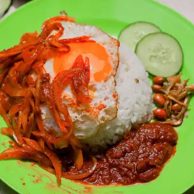 Nasi Lemak Ikan Bakar Atan