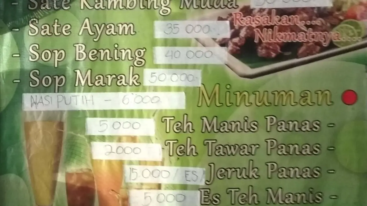 Warung Sate Habib Kambing Muda