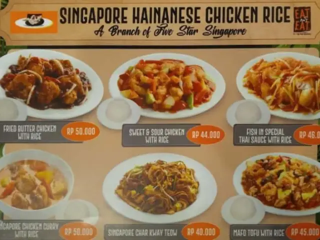 Gambar Makanan Singapore Hainanese Chicken Rice 3