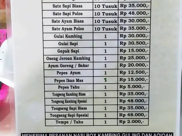 Gambar Makanan RM. Cipta Rasa Sate Munjul 7