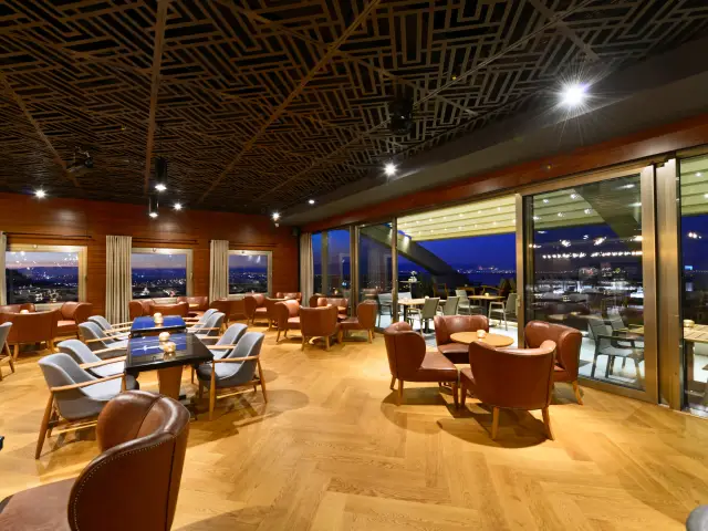 Olympos Roof Restaurant Bar - Mercure Bursa Hotel'nin yemek ve ambiyans fotoğrafları 2