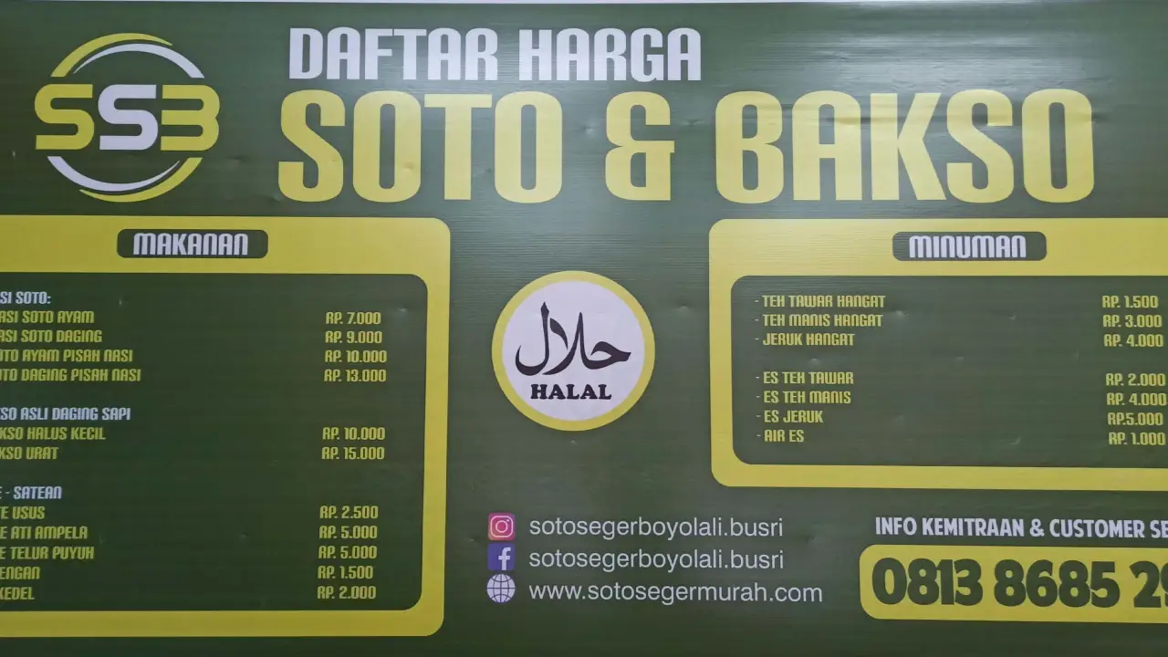 Soto Seger Boyolali Bu Sri