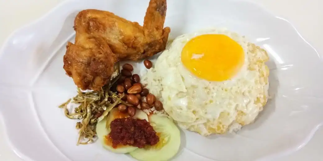 5 Sisters Nasi Lemak (Chicken Wings), Nagoya Food Court