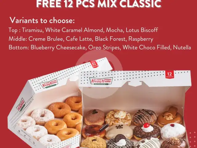 Gambar Makanan Krispy Kreme, Central Park Mall 9
