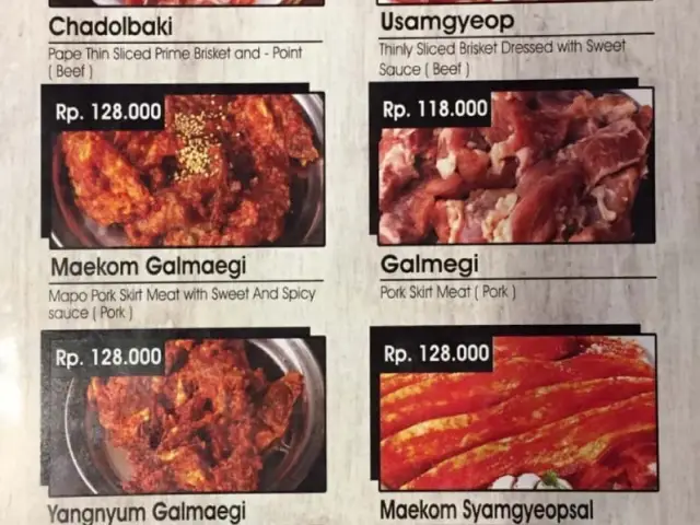 Gambar Makanan Myeongdong Galbi (Myeonggal BBQ) 1