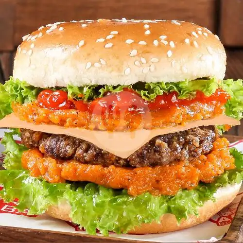 Gambar Makanan Angga'S Burger & Boba Caman Raya, Jatibening 14