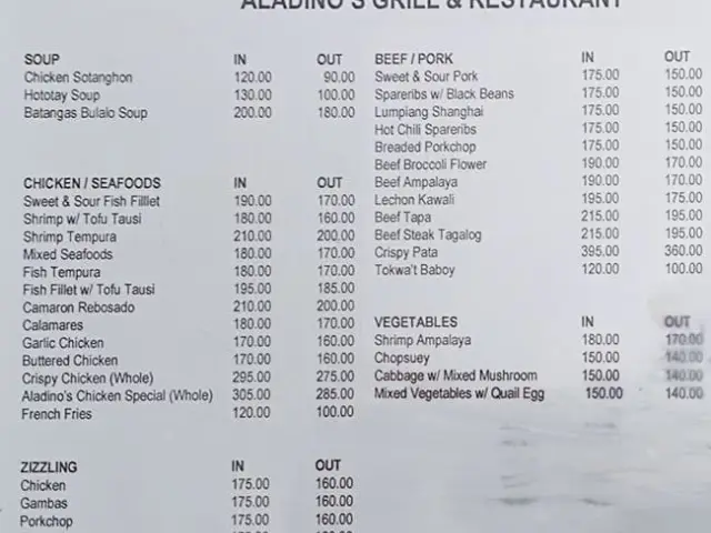 Aladino's Grill And Restaurant Food Photo 1