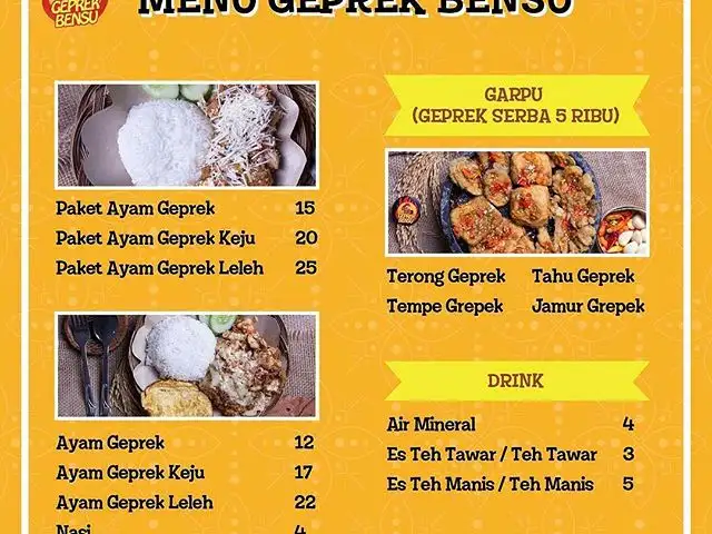 Gambar Makanan I Am Geprek Bensu 1