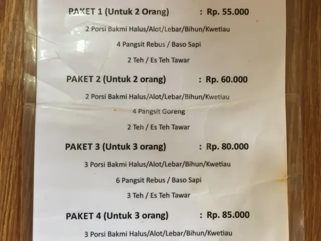 Gambar Makanan Bakmi Atjuan 8