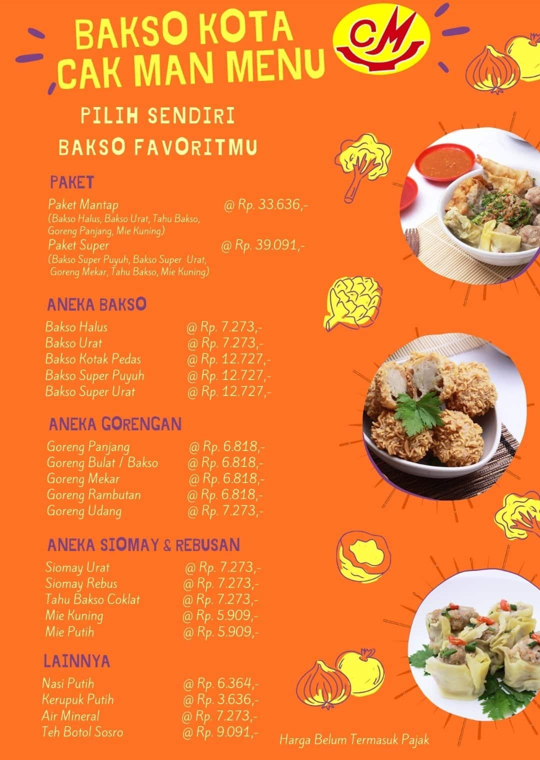 Bakso Kota Cak Man Mal Citra Land Ciputra Jakbar Terdekat Restoran