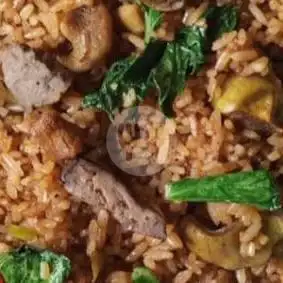 Gambar Makanan Nasi Goreng Cobek Sambal Lalapan 10