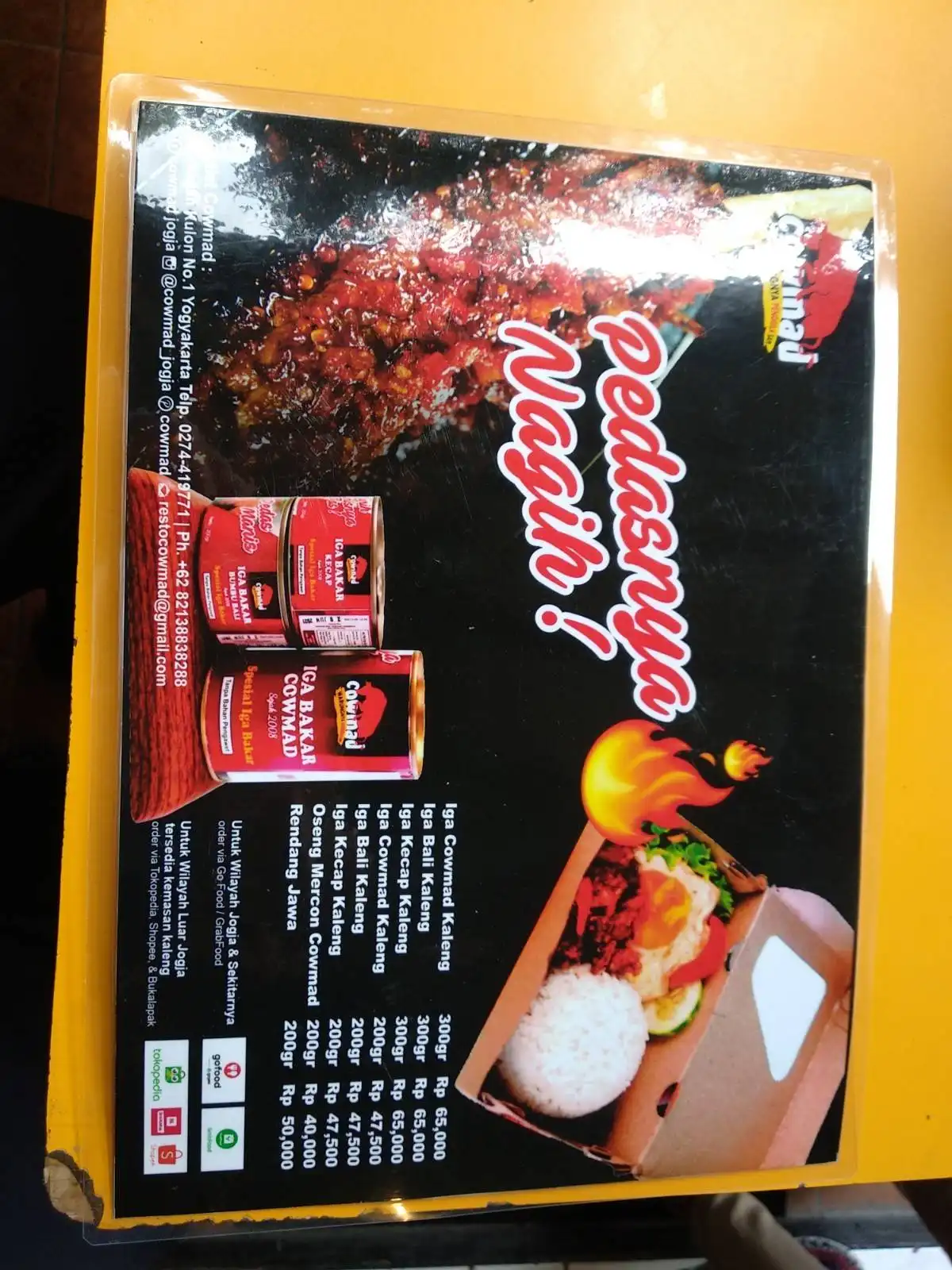 Cowmad Iga Bakar