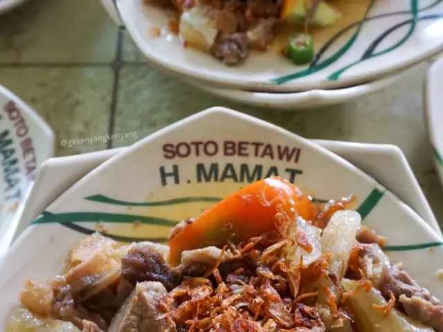 Gambar Makanan Soto Betawi H. Mamat 4