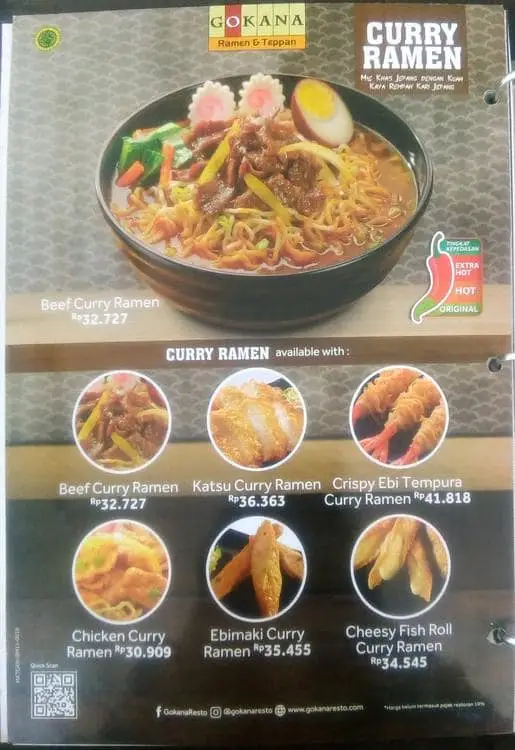 Gambar Makanan Gokana ramen & teppan 11