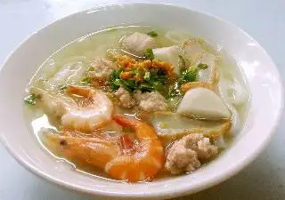 玉妹现煮海鲜粥粿条汤 Yu Mei Seafood Porridge and Kuey Teow Soup Food Photo 2