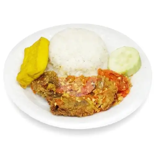Gambar Makanan Geprek Nasi Kuning Bu Yanah, Merjosari 5