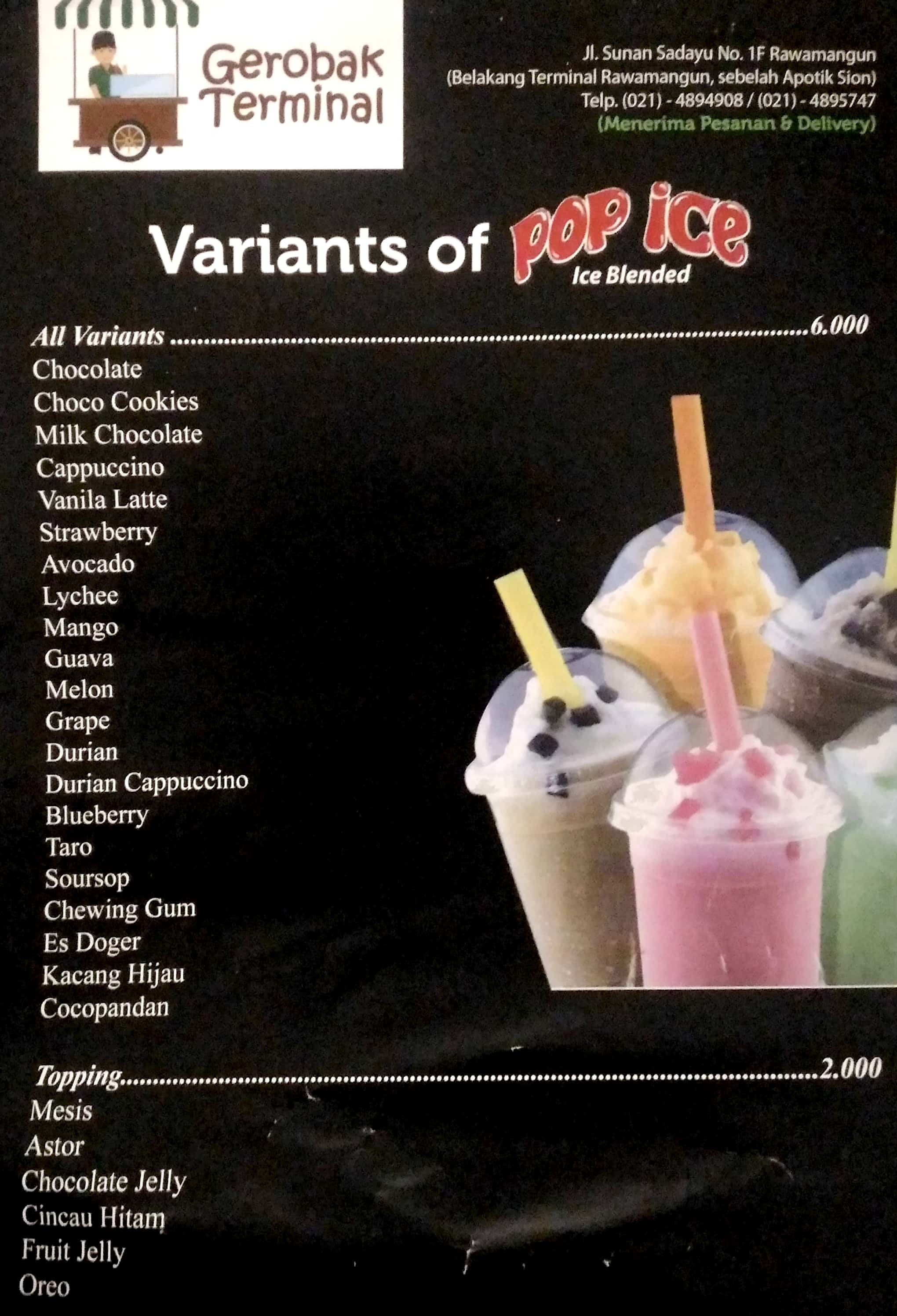 Pop Ice terdekat Restoran dan Tempat Makan Minuman terdekat di Jakarta