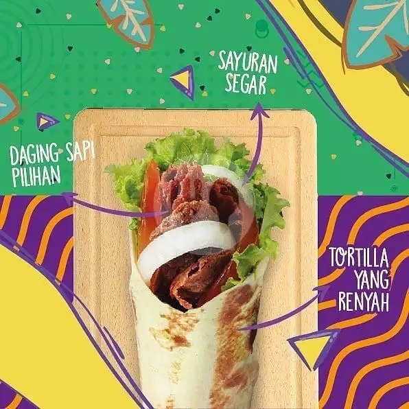 Gambar Makanan Kebab Turki Baba Rafi, Radial 1